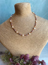 Pearl Boho Necklace Featuring Fresh Water Pearls