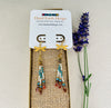 Boho Tassel Style Earrings - Made With Japanese Miyuki and Czech Seed Beads