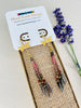 Pink Boho Tassel Style Earrings - Made With Japanese Miyuki and Czech Seed Beads