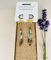 Boho Tassel Style Earrings - Made With Japanese Miyuki and Czech Seed Beads