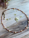 Pearl Boho Necklace Featuring Fresh Water Pearls