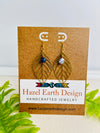 Leaf Brass Earrings