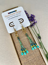 Boho Tassel Style Earrings - Made With Japanese Miyuki and Czech Seed Beads