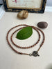 Rosewood & Pietersite Semi Precious Stones - Boho Earthy Necklace