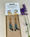 Boho Tassel Style Earrings - Made With Japanese Miyuki and Czech Seed Beads