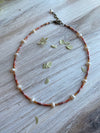 Pearl Boho Necklace Featuring Fresh Water Pearls