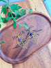 Lovely Brass Leaf Earrings