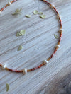 Pearl Boho Necklace Featuring Fresh Water Pearls