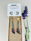 Boho Tassel Style Earrings - Made With Japanese Miyuki and Czech Seed Beads