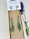 Boho Tassel Style Earrings - Made With Japanese Miyuki and Czech Seed Beads