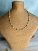 Cream Pearl Boho Necklace Featuring Fresh Water Pearls