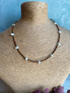 Pearl Boho Necklace Featuring Fresh Water Pearls