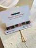 Loom Bracelet - Sliding Adjustable Bracelet Clasp