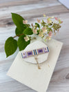 Loom Bracelet - Sliding Adjustable Bracelet Clasp