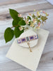 Loom Bracelet - Sliding Adjustable Bracelet Clasp