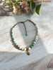 Earthy Necklace Featuring Colourful Amazonite Semi Precious Stones