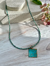 Copper Square Pendant