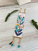 Wide Cuff Loom Bracelet - Beautiful Floral Design
