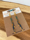 Bohemian Style Sun Fringe Earring - Made with Japanese Miyuki Beads