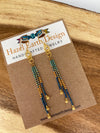 Bohemian Style Sun Fringe Earring - Made with Japanese Miyuki Beads