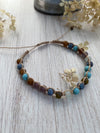 Knotted Boho Colourful Bracelet - Fully Adjustable